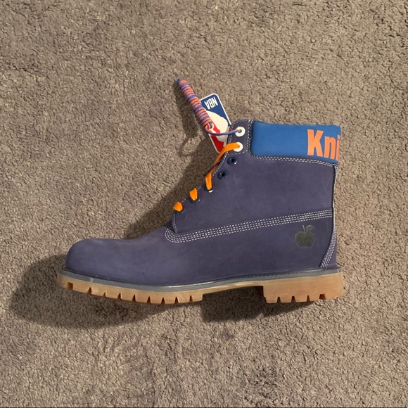 Timberland 6” NBA New York Knicks Mens Boots - Picture 6 of 8